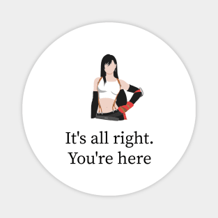 Touching Tifa Lockhart Quote Magnet